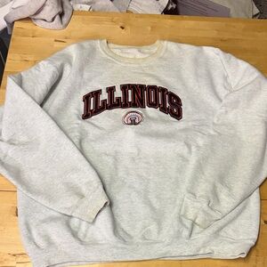 Illinois Gray Sweater